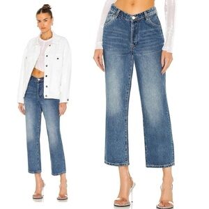 Blank NYC The Baxter Jeans 26 Ribcage Straight in No Shade Here Crop NWT